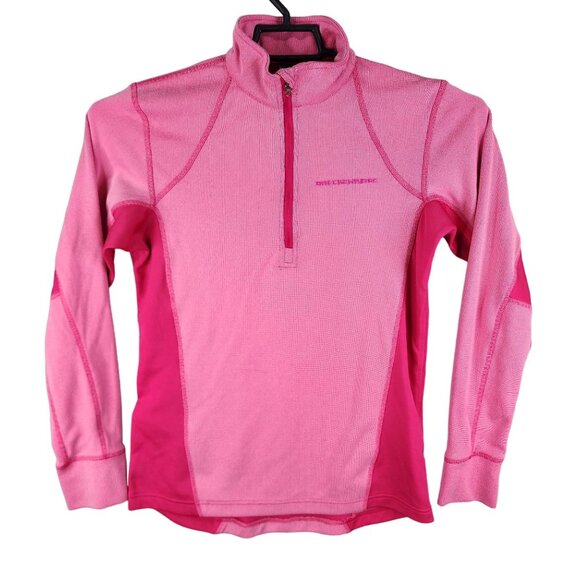 Womens Pink Outfitter Trading Co. Performance Sweatshirt Breckenridge 1/4 Zip L - Picture 1 of 14